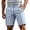 Light Blue, variant on BVnarty Men's Striped Relaxed Fit Swim Trunks with Compression Liner Quick Dry Board Shorts Beach Shorts with Pockets Green M