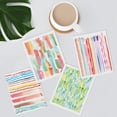 thumbnail image 3 of PixonSign Frameless Wall Art Rainbow Pastel Paint Stroke Collage Prints, Set of 4 Abstract Shapes Wall Decor Arts, Colorful Wall Décor, Adhesive Canvas Poster, Modern Home Artwork - 11"x14", 3 of 5