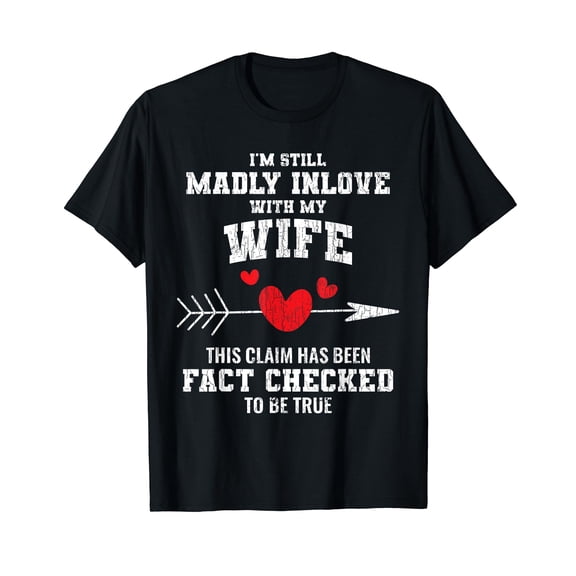 Funny Husband Valentines Day Gift from Wife to Husband T-Shirt