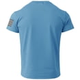 thumbnail image 4 of Men's Anniversary USA Shirt 1776 - 2026 Patriotic American Flag Freedom Shirts We The People 250 T-Shirt Summer Casual Fashion Tops,Light Blue,S, 4 of 4