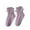 Purple, variant on fatyb Girls Ruffle Lace Socks Cotton Dance Crew Socks Solid Color Kids Dress Socks for Girls 0-12 Years