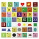 thumbnail image 3 of Dados De Juego Suaves, Educación De Bricolaje, Juego De Dados De Juego Suave De 3,9 Pulgadas, Forma De Cubo, Color Brillante Con 48 Tarjetas Para El Hogar, 3 of 7