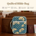 thumbnail image 4 of FOR U DESIGNS Ginkgo Leaves Print Bible Case Lightweight Bible Holder Case with Handle Washable Book Cover Church Bag Bible Protective Tote Bag with Zipper Pocket, 4 of 7