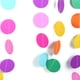 thumbnail image 2 of Guirnalda de papel Ecomeon Cadena redonda colorida 4M Decoraciones de fiesta, 2 of 4