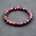 thumbnail image 5 of Natural Rhodonite Stones Beads Bracelets for Women Reiki Yoga Bracelet Men Agate Quartzs Healing Bangle Wristband Jewelry Gift, 5 of 6