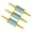 Yellow, variant on 150Meter Kites String Reel High Strength Polyester Kites Flying Line Outdoor Flying Control Wear Resistant Kites Spool 3PCS