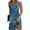 *F-Multicolor, variant on ClodeEU Women's Summer Vintage Print Sleeveless V Neck Dress ,Loose Fit Casual Knee Length Dress A-Multicolor,Womens Plus S