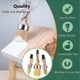 thumbnail image 2 of 3 Pack Chalk Paint Brush, Wax Paint Brush, Chalk Paint Brushes For Wood, Round Paint Brushes For Pa Banmo, 2 of 5