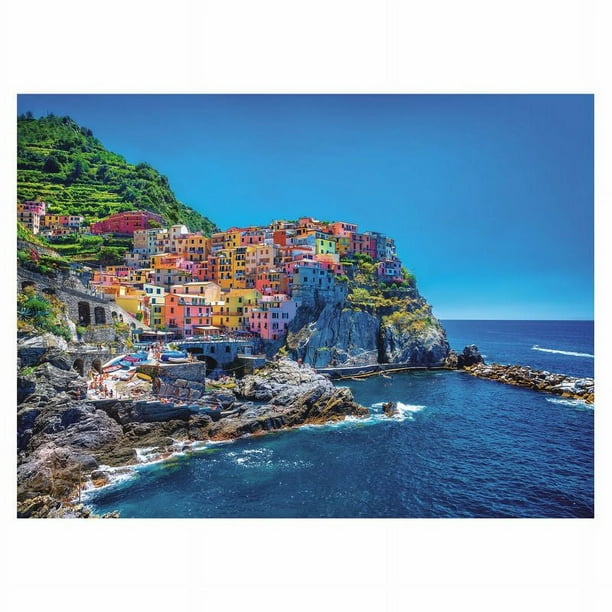 Rompecabezas 500 Pzs Gold Edition Cinque Terre Italia Wuundentoy 2105