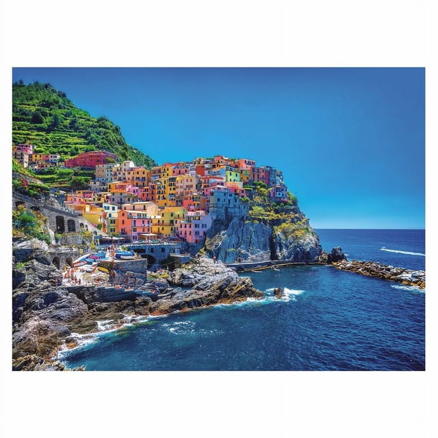Rompecabezas 500 Pzs Gold Edition Cinque Terre Italia Wuundentoy 2105