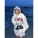 thumbnail image 1 of 2023 Sanrio Hello Kitty Sudadera con capucha de dibujos animados Anime personalidad calle Y2K picante chicas Top moda suelta cremallera pareja cárdigan abrigo, 1 of 4