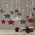 thumbnail image 6 of Gold Graduation Decorations 2026 Congrats Grad College Graduation Party Decoration Cap Garland Kit Supply for Prom Backdrop Decoration Class 2026 Ceiling Decor High School, 6 of 8