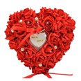thumbnail image 2 of Dvkptbk Dish Towel Wedding Heart Box with Ribbon Pearl for Wedding Supplies Gift Home Decor, 2 of 4