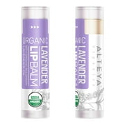 Alteya USDA Organic Bulgarian Lavender Lip Balm - 0.17 Oz/ 5 g