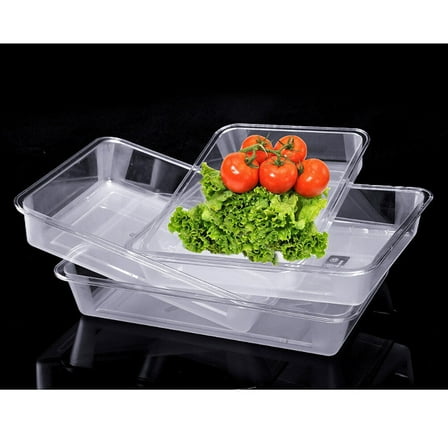 FESTFENDS Small Serving Tray Plastic Tray Heavyweight 1Set