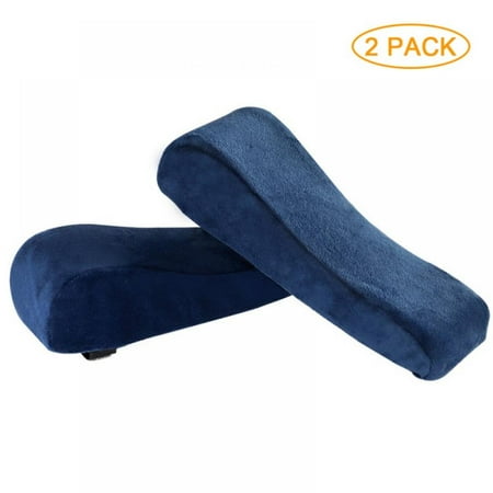 

Bullpiano Thick Armrest Pads - Office Chair Elbow Support - Arm Rest Covering Pillow for Desk or Gaming Chair - Premium Firm Ergonomic Foam Cushion - Set of 2