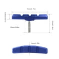 thumbnail image 3 of Bloques de freno de bicicleta Goma MTB Road Bike V Pastillas de freno Zapatos Bloques (Azul), 3 of 3
