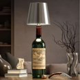 thumbnail image 2 of Wireless led bottle light for wine silver 1pc, 2 of 4