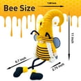thumbnail image 2 of Molumo 2PCS Spring Honey Bumble Bee Gnomes, Sunflower Bee Decorations for Kitchen Shelf Home Tiered Tray Decor Summer Gnome Gifts for Women - Bee Decor Indoor, 2 of 7