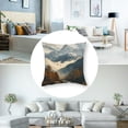 thumbnail image 5 of nygtbtfer Decorative Throw Pillow Covers Double Sided Throw Pillow Cases Autumn Mountains Landscape Throw Pillow Covers Square Couch Cushion Case for Plush Cushion Covers White, 5 of 7