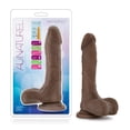 thumbnail image 1 of Dildo Blush Novelties Au Naturel Mister Perfect, 21,6 cm, color chocolate, 1 of 8