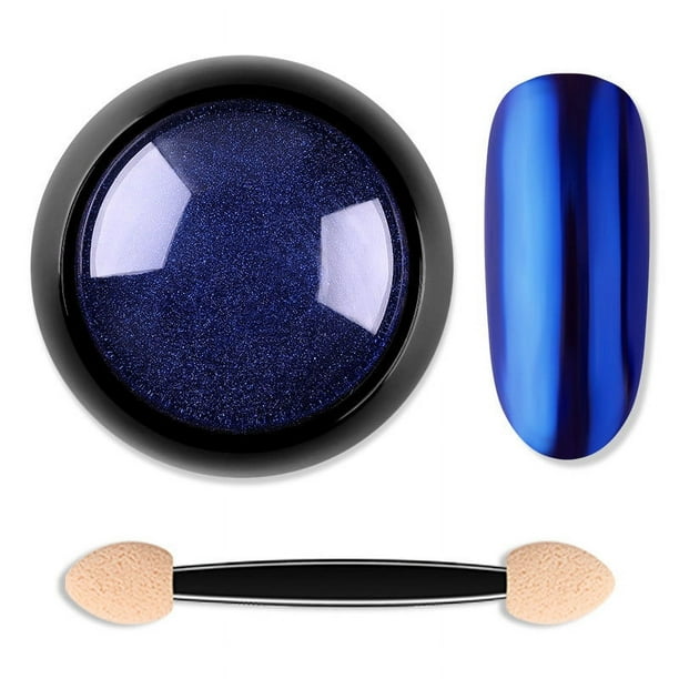 Xihbxyly Polvo de Titanio para Decoración de Uñas, Polvo de Espejo, Polvo Metálico, Purpurina para Decoración de Uñas
