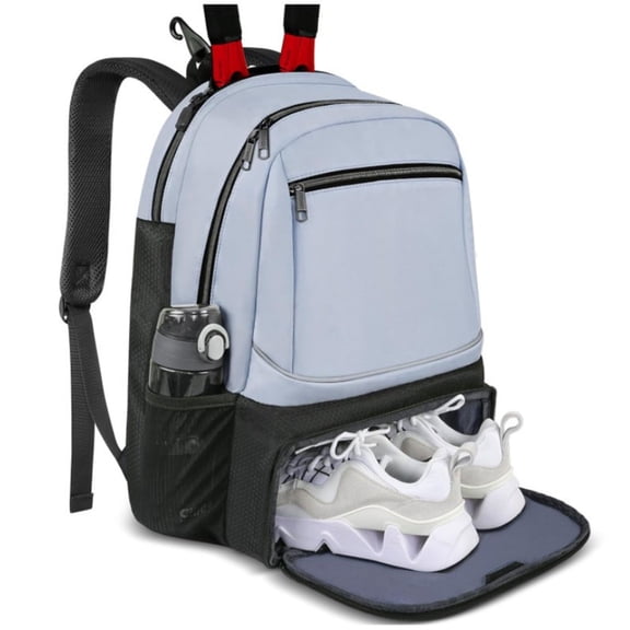 Tennis Backpack Portable Racquet Carrying Bag Storage Bag for Squash Racquet, Badminton Racquet, Tennis Racket