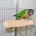 thumbnail image 4 of Soporte Para Percha Para Loros, Garras De Molienda, Juguete De Perca Para Jaula De Pájaros De Fácil Montaje De Madera Para Periquito Para Loro Para Conure, 4 of 7