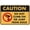 Warning Sign 5, variant on Caution Do Not Climb On Or Jump from Dock Tin Sign, 8"x12" Vintage Metal Wall Decor, Safety Alert Decor for Home Farm Bar Coffee Shop Club