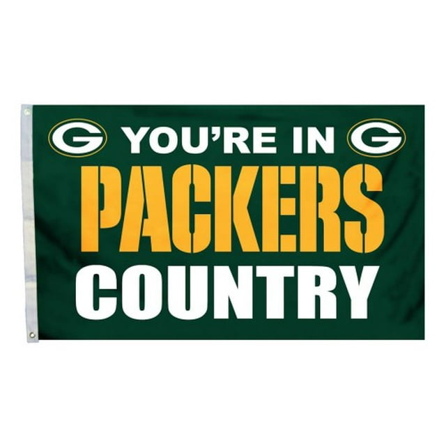 NFL Drapeau du Pays Green Bay Packers 3-en-5 Pieds