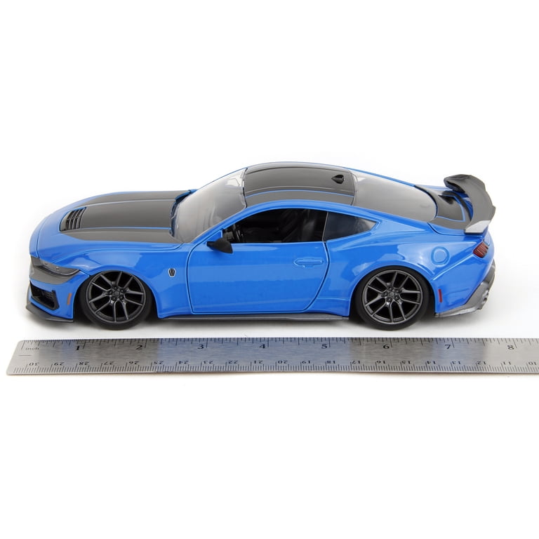 Jada Toys 2024 Ford Mustang Dark Horse Blue Metallic Bigtime