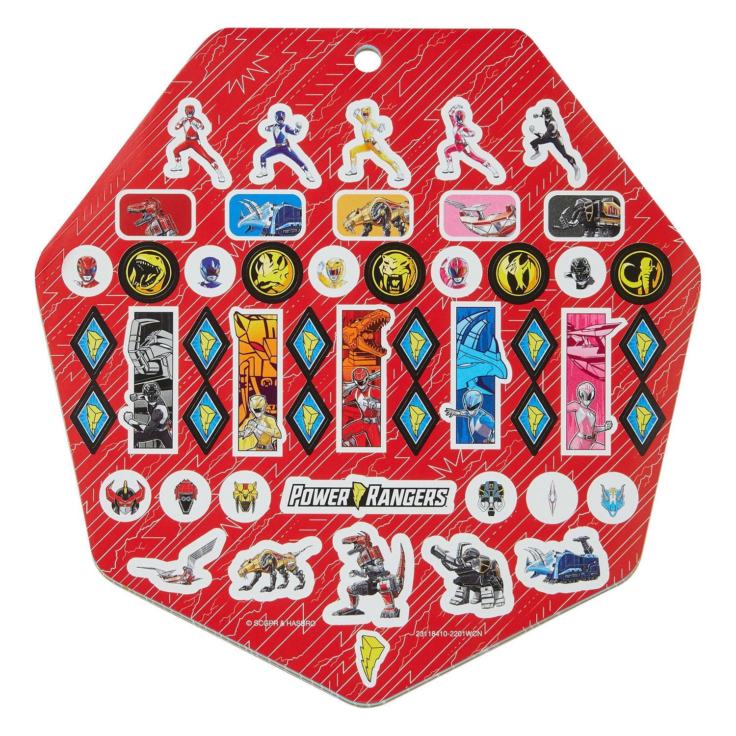 Power Rangers Jumbo Stickerbook, 300 Count