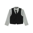 thumbnail image 3 of Kids World Boys' 4-Piece Vest Set - black, 16 (Big Boys), 3 of 4