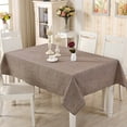 thumbnail image 1 of TopOne Nappe Anti-Huile Anti-Déversement Nappe Housse de Table pour Table à Manger Buffet Fêtes Camping, 1 of 2
