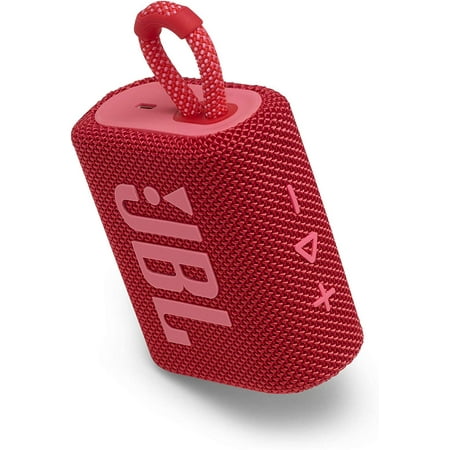 JBL GO 3 Ultra-Portable Bluetooth Waterproof Speaker with Rich JBL Pro Sound