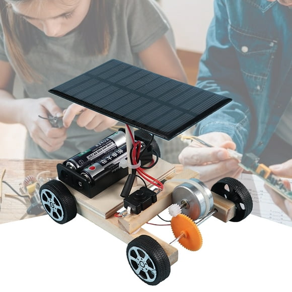 Neinkie Jouets Kits de Modèle de Voiture Solaire à Construire, Kit d'Expérience Scientifique pour les Enfants Âgés de 8 à 12 Ans, Projet de Tige Robotique à Télécommande Sans Fil