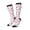 3 Black, variant on Women Crew Soft Moisture-wicking Socks Cartoon Lobsters Pattern Design Cotton Socks, One Size fit All