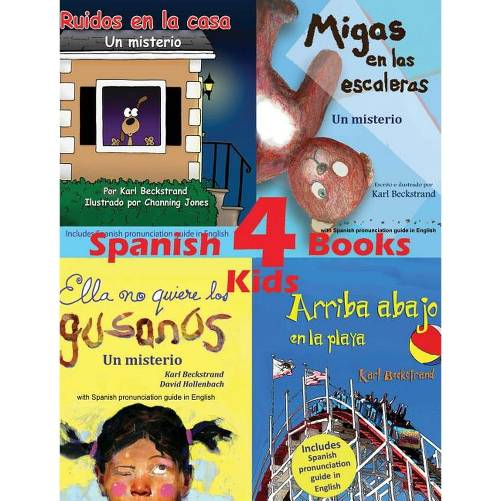 4 Books for Kids 4 Spanish Books for Kids 4 libros para niños With
