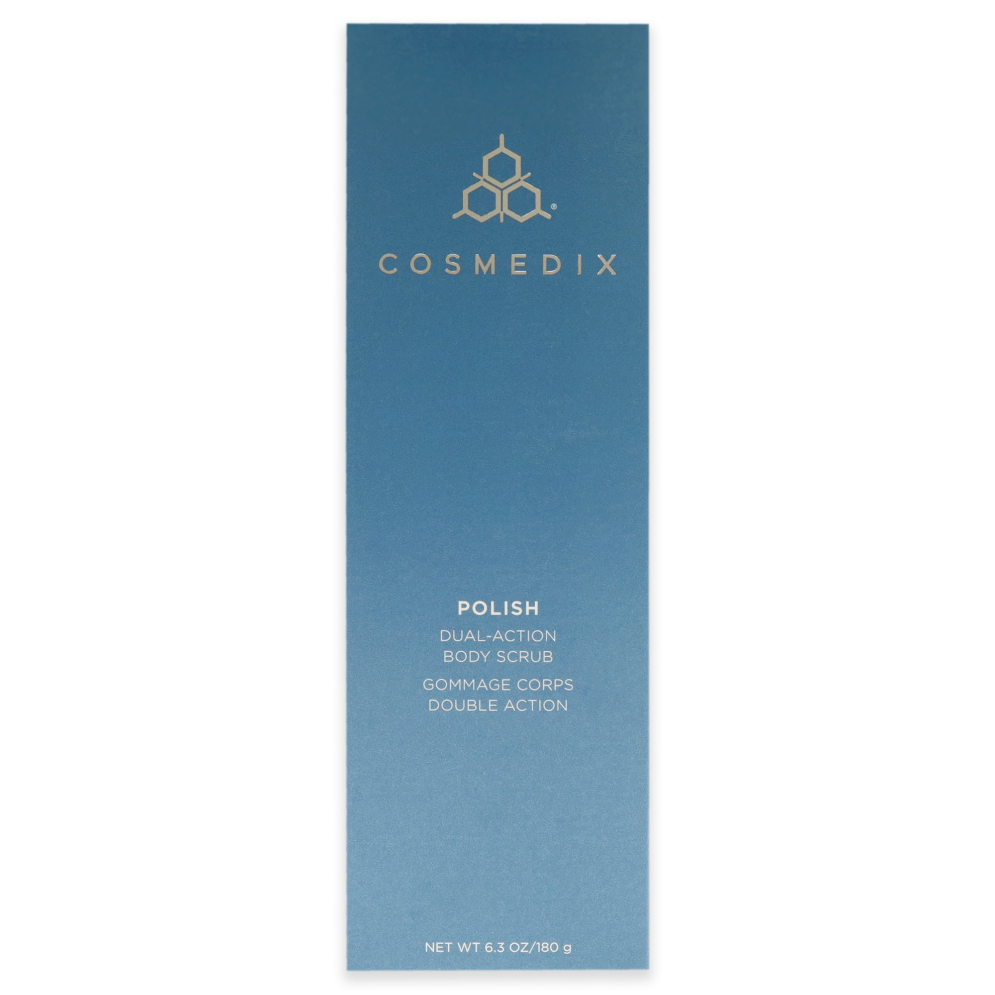 CosMedix Polish Dual-Action Body Scrub, 6.3 oz Scrub