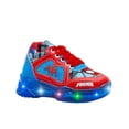 thumbnail image 1 of Tenis Para Niño Con Luces Comic Araña Azul Rojo 15-21 azul 17, 1 of 6