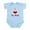 Sky Blue, variant on CafePress - I Love My Mimi Body Suit - Baby Light Bodysuit, Size Newborn - 24 Months