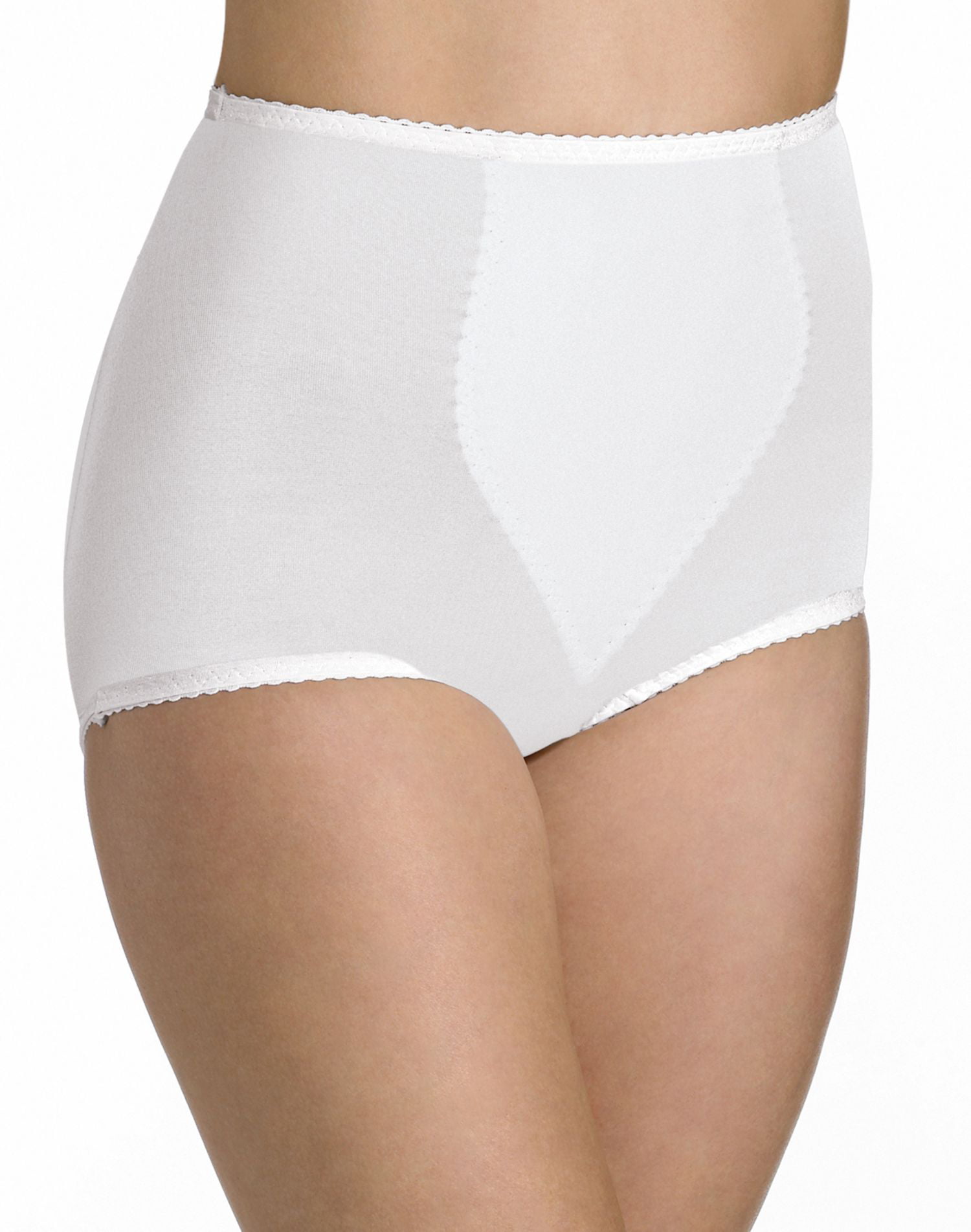 Bali Women's Smoothers Shapewear Cotton Brief with Light Control Pack of 2 