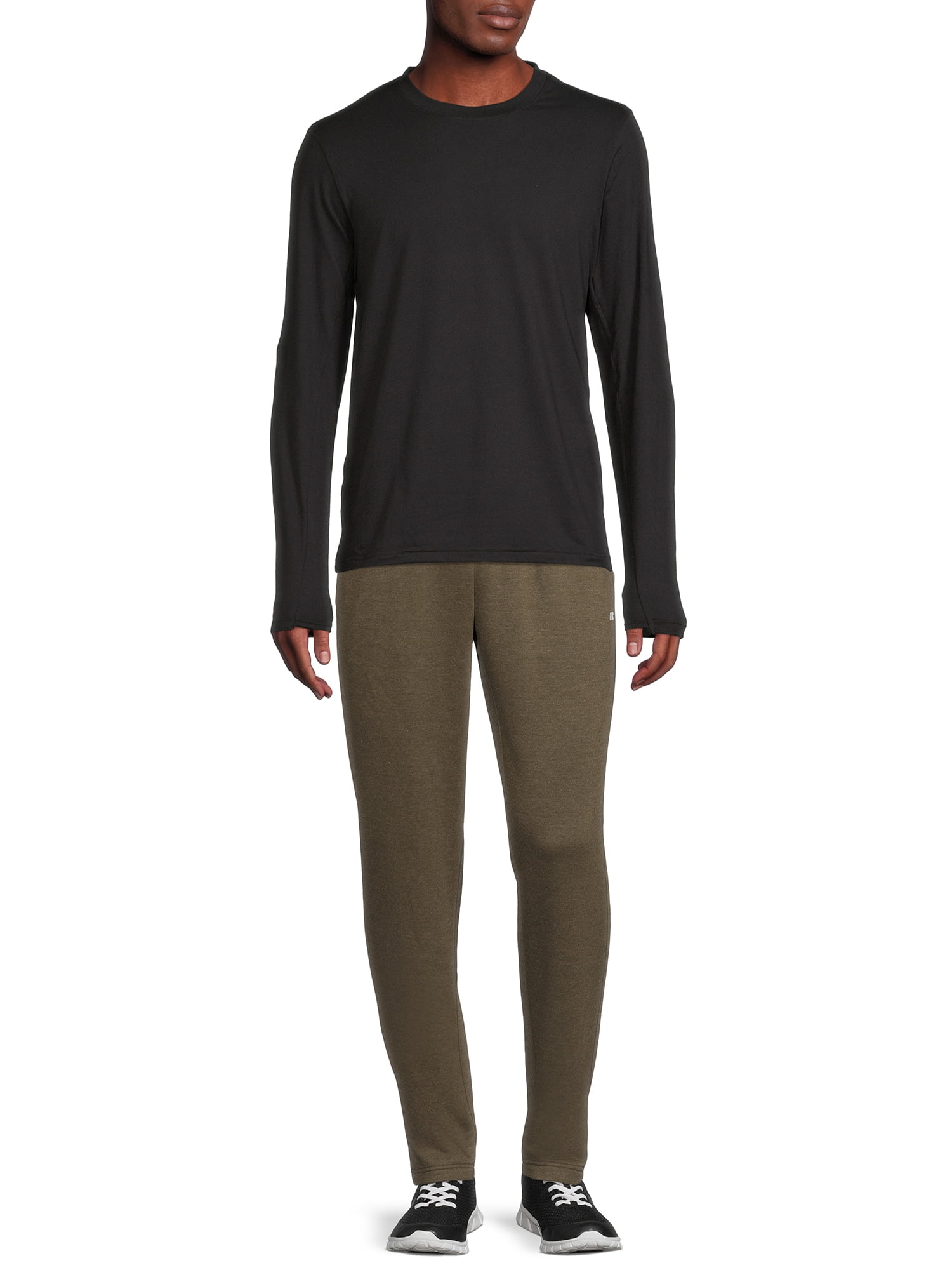 Russell Men's and Big Men's Elevated Fleece Pants, Sizes up to size 3XL