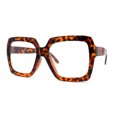 thumbnail image 1 of SA106 Super Oversize Granny Thick Plastic Ironic Eyeglasses Tortoise, 1 of 4