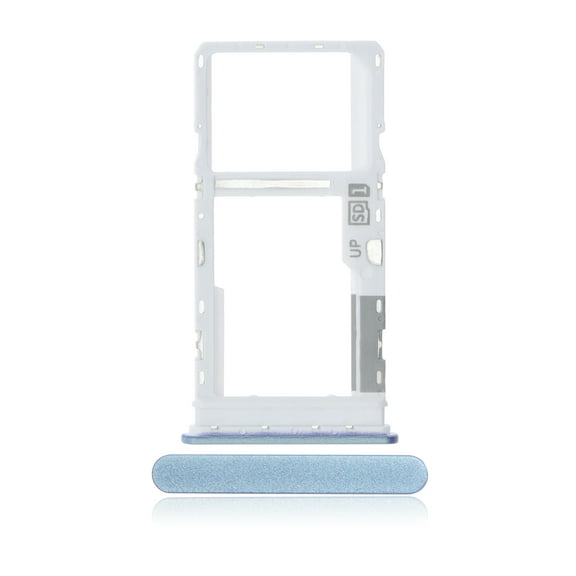 Replacement Single Sim Card Tray Compatible For Motorola Moto G20 (XT2128 / 2021) (Breeze Blue)