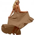 thumbnail image 2 of Longue Jupe Décontractée pour Femmes Polyester Col Rond Longueur Régulière Haut à Manches Longues 1 Pce, 2 of 8
