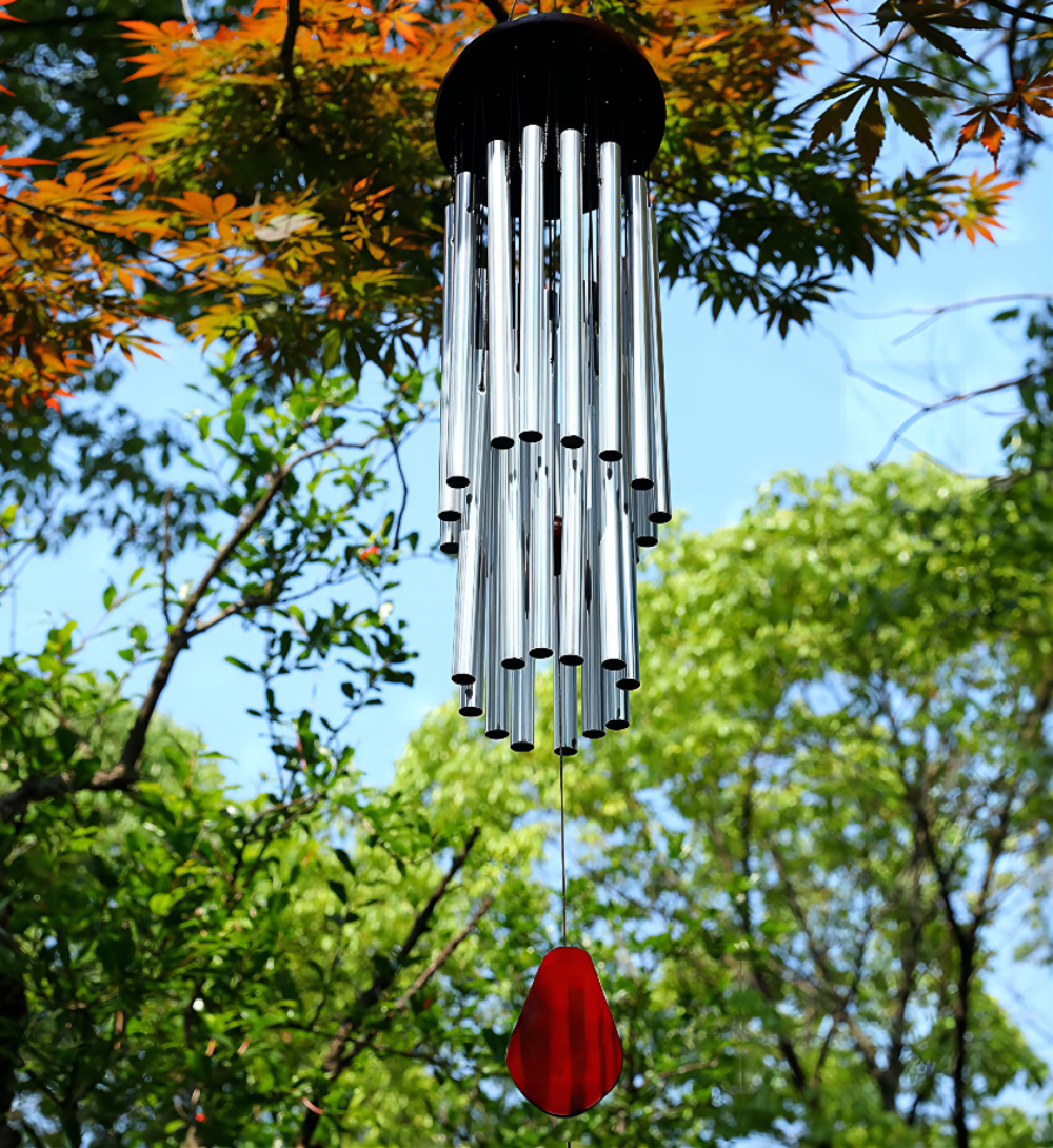 Wind Chimes Large Deep Tone 31 Inches Outdoor Memorial Wind Chimes with 27 Tubes