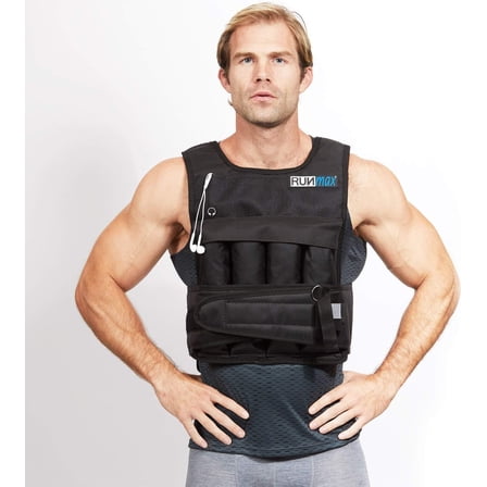 RUNFast 12lbs-140lbs Weighted Vest (Without Shoulder Pads, 12lbs)