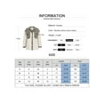 thumbnail image 3 of Gvmfive Women's Winter Warm Print Basic Jacket Woven Colorblock Coat Outwear, 3 of 3