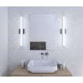 thumbnail image 3 of Lighting SQ-bar Satin Nickel 18-inch LED Vanity, 3 of 4